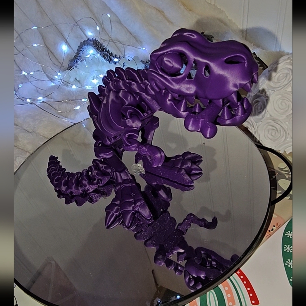 3d printed dino Hand Crafted